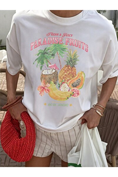 Jose Clothing Μπλουζάκι με κοντό μανίκι με στάμπα