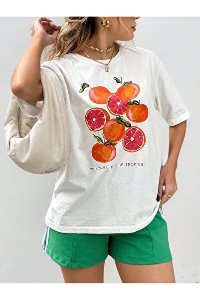 Jose Clothing Μπλουζάκι με κοντό μανίκι με στάμπα