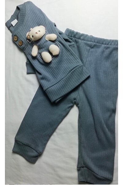 dadams baby Teddy Bear Set Combed Cotton Fabric