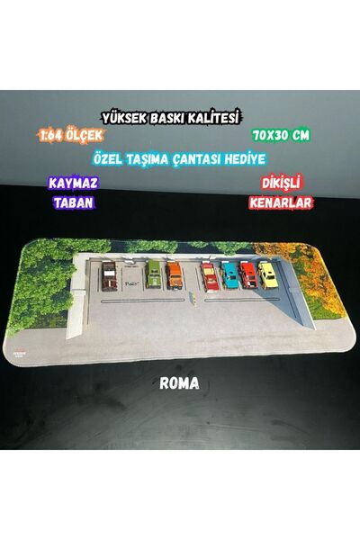hazer case Roma Diorama Otopark Mouse Pad