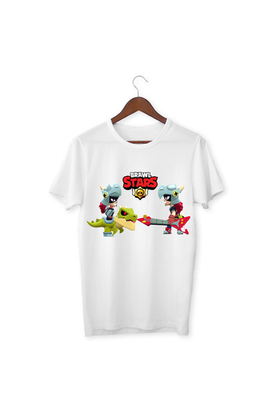 ALPŞAN TİCARET Brawl Stars Draco Kids Adult White T-shirt Unisex dečija majica