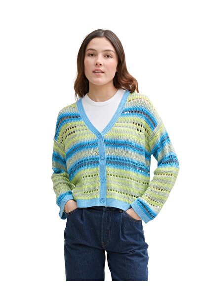 Tom Tailor Denim Open Knit Cardigan