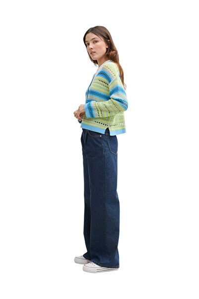 Tom Tailor Denim cardigan cu knit deschis