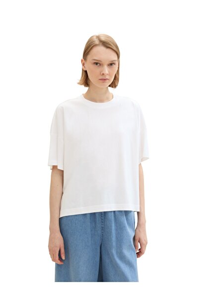 Tom Tailor Denim Základní tričko - High-High Design