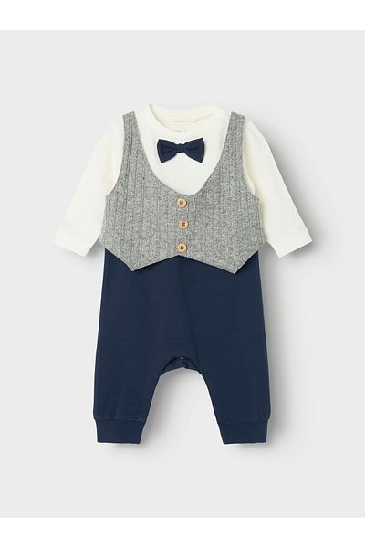 name ıt Jungen-Overall