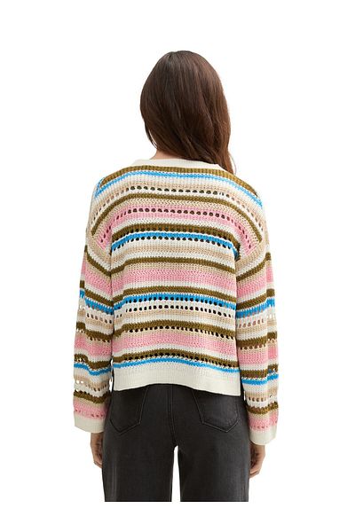 Tom Tailor Denim cardigan cu knit deschis