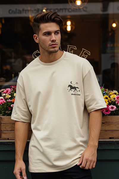 Trendyol Collection Μπλουζάκι με στάμπα με χνουδωτά ζώα - TMNSS25TS00136