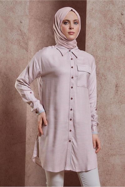Alvina GINGER PATTERNED TUNIC 44478