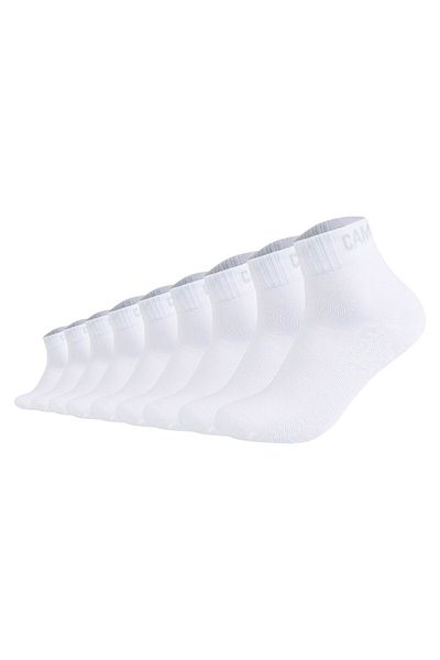 Camp David Herren Quartersocken, 9er-Pack - Action-Mesh Cotton Quarter 9P, Logo