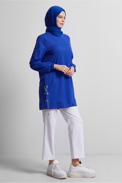 Alvina Lace up Tracksuit Tunic 44767