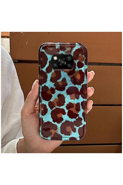 Pro Aksesuar Xiaomi Poco X3 Pro Uyumlu Kılıf Lüx Leopar Desenli Silikon Kılıf...