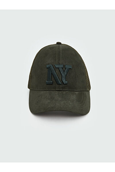 LC Waikiki Green Ny Embroidered Men's Cap Hat