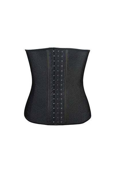 HALAMODO Short Torso Waist Trainer for Women, Workout Waist Cincher Corset, Corset Waist Trainer for Women, W