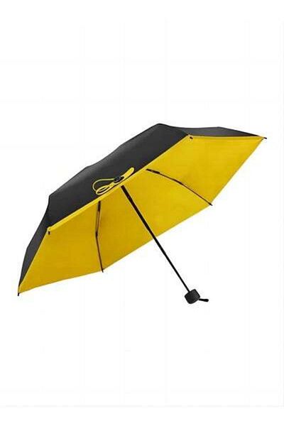 HALAMODO Folding Umbrella, Pocket Umbrellas, 5 Ribs Windproof Folding Travel Umbrella, Portable Lightweight C