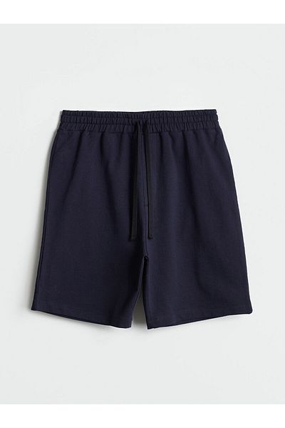 LC Waikiki Lcw Eco Navy Blue Standard Mold Men's Shorts
