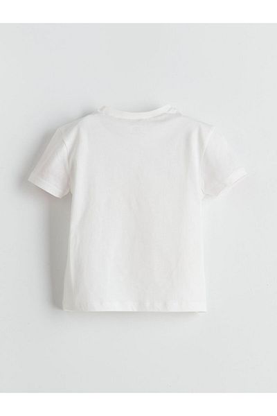 LC Waikiki Lcw Crew Neck Printed Baby Boy T-Shirt