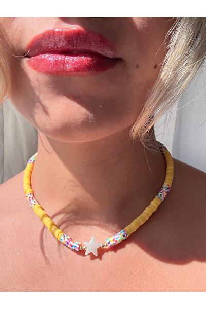 JEWELRY قلادة فيمو للسيدات