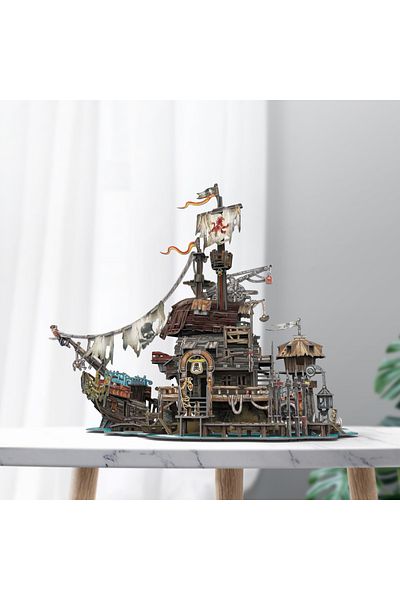 Cubic Fun - 3D Puzzle Pirate Ship 218 Pieces
