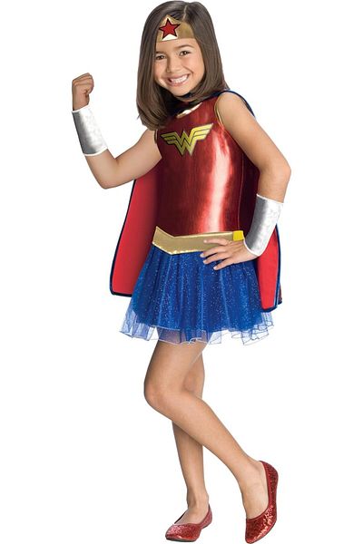 Rubies Tutu Kids Wonder Woman Core Costume Small For 3-4 Years Old
