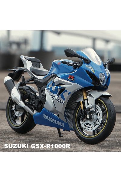 PeriYedi Motorcycle 1:18 2021 Suzuki Gsx-R1000 R Static Diecast
