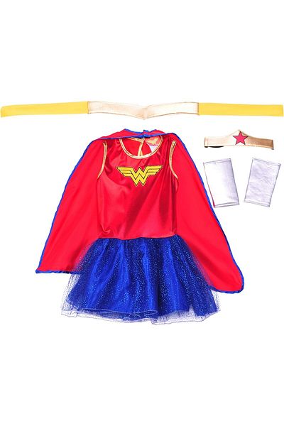 Rubies Tutu Kids Wonder Woman Core Costume Small For 3-4 Years Old