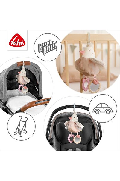 Baby Fehn Centru de activitati - Pasare pastel