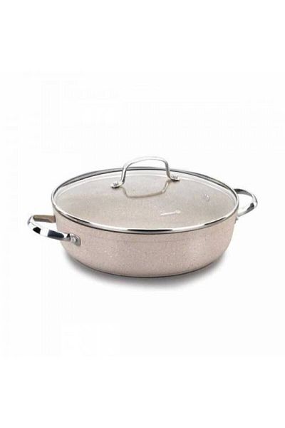 KORKMAZ Granita 28 cm Short Pot A1264