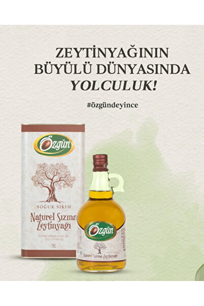Genel Markalar Özgün 5 L Naturel Sızma Zeytinyağı