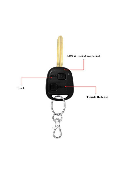 3XR Car Keyless Entry System with Remote Lock Unlock, Trunk Release, Compatible with All Vehicles