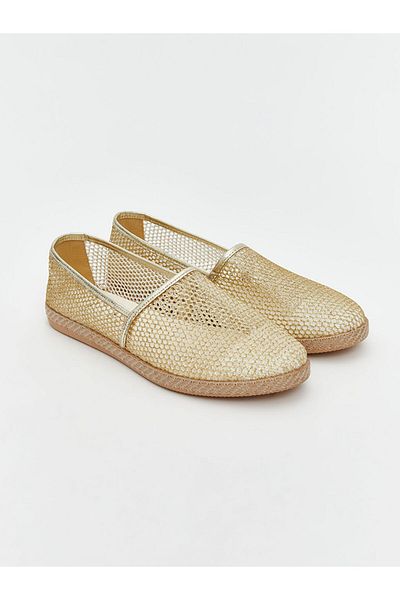 LC Waikiki Women's Straw Ballerinas