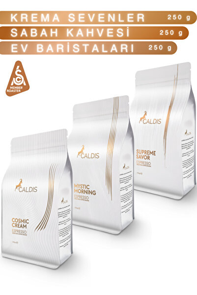 Caldis Avant-Garde ™   Package of 3 Espresso 250 g