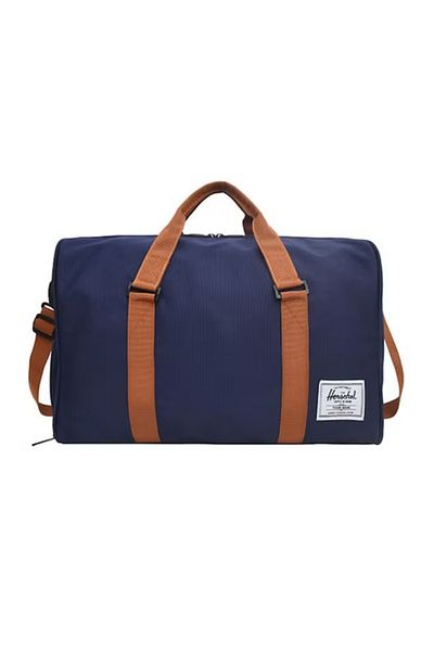 fulina Gym Sports Duffle Bag,Waterproof Travel Duffel Bag Wet Pocket and Shoes,for Gym,Sports,Blue