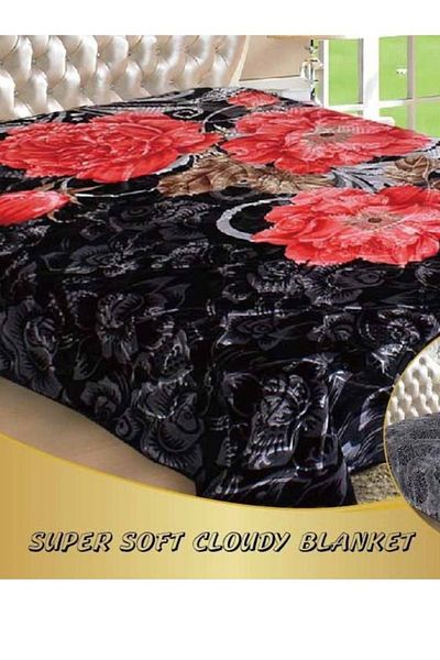 smart home Luxury Double-Sided Winter Blanket - Soft, Silky, Double-Layer Bed Blanket - 4 kg - 200 x 240 cm