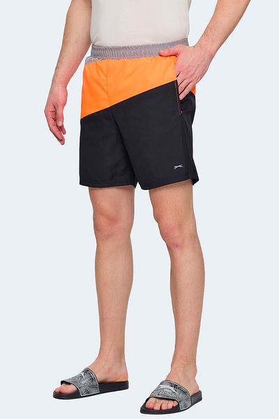Slazenger Ανδρικό σορτς ROHAN Μαύρο / Πορτοκαλί