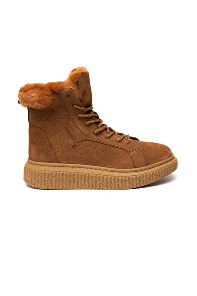 Greyder Kadın Tarçın Hakiki Deri Nubuk Comfort Bot 3K2SB32990N