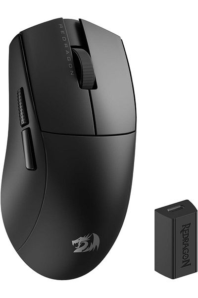 REDRAGON ماوس الألعاب اللاسلكي فائق الخفة M916 Pro (26 ألف نقطة في البوصة)