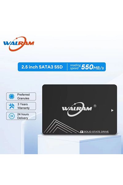 Choice 128GB WALRAM SSD 512GB 128GB 256GB محرك الأقراص الصلبة SATA3 SSD 1TB 120GB 240GB 480GB Hdd 2.5 "داخلي