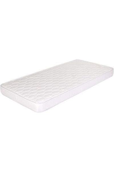 Comfy White Flat Satin 190x90x10cm Medicated Long Mattress