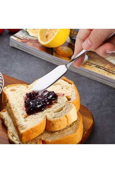 Generic طقم سكين ستانلس ستيل مقاومة للصدأ مكونة من 6 قطع