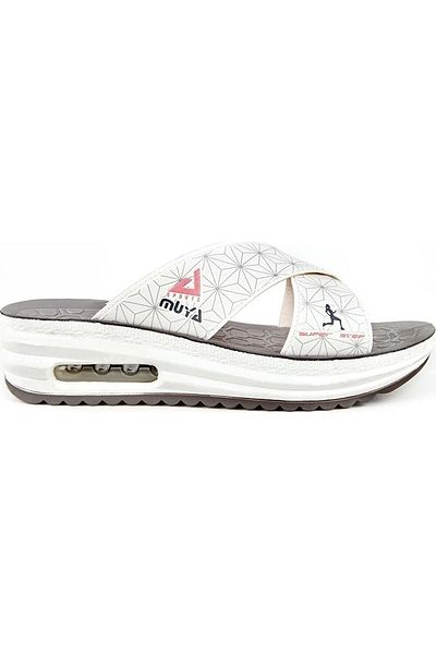 Muya Anatomical Sole Wet Floor New Season 2025 White Slippers - Women's Shoes