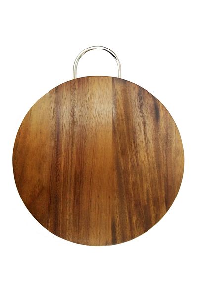 Billi Natural Thai Wood Cutting and Serving Board,capacity.12 inches / 30.48 CM