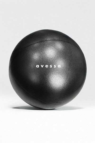 Verahed Avessa 25cm Black Mini Pilates Ball - Aerobics & Gymnastics Exerciser