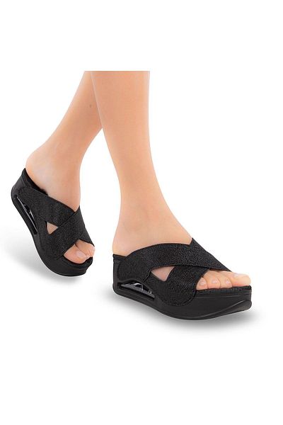 Muya A 3492017   New Season 2025 Air Max Sole Heel Spur Women's Slippers