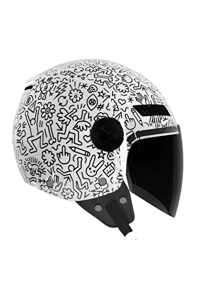 Shiro Jo Kioto Doddle Açık Motosiklet Kaskı