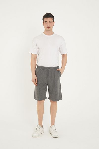 KAPHONE Men's Standard Fit Comfortable Fit Combed Cotton Shorts with  Detail