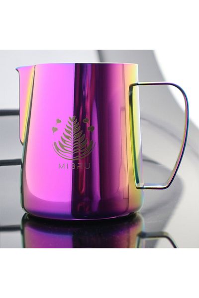 MIBRU Coffee milk froathing pitcher 600ml pink from MIBRU