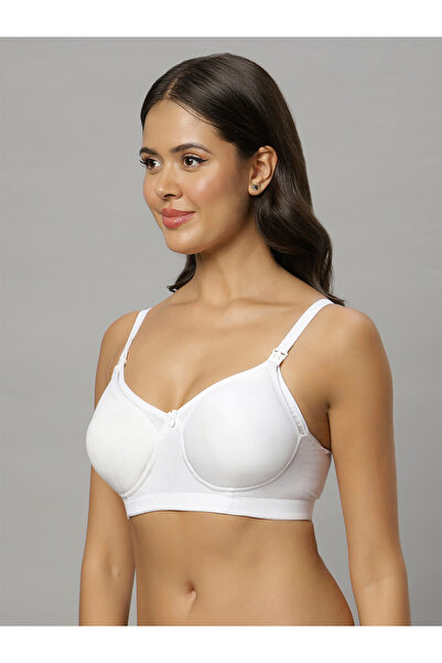 Tummy Women's Soft Comfortable Lightly Padded Bamboo Cotton Non-Padded Nursing & Maternity Bra