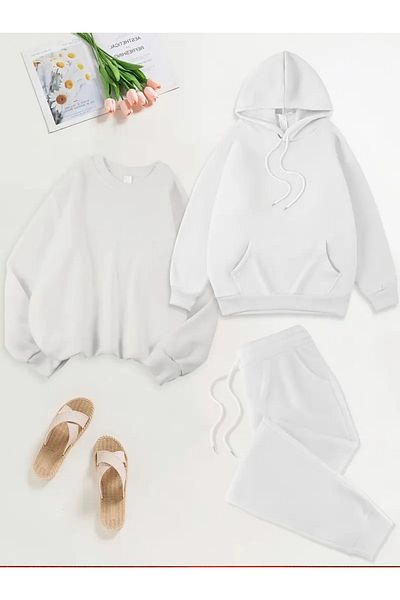 BRLKN Unisex Doorstep Cycling Tracksuit Set 3 Thread Cotton New Season