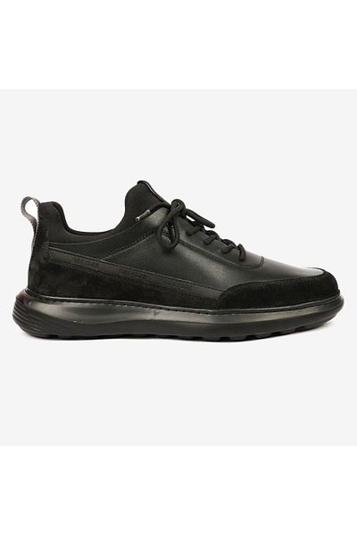 Greyder Pantofi negri din piele naturală pentru bărbați 4K1UA17840