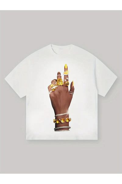 Jose Clothing Μπλουζάκι με κοντό μανίκι με στάμπα